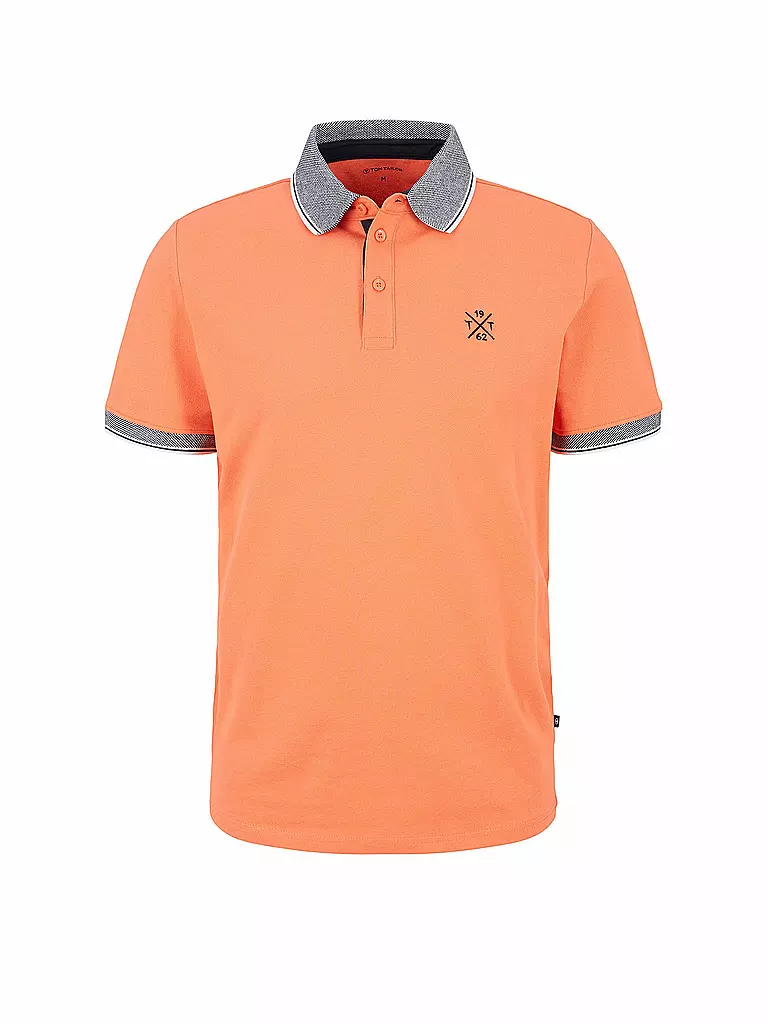 TOM TAILOR | Poloshirt Regular Fit | orange