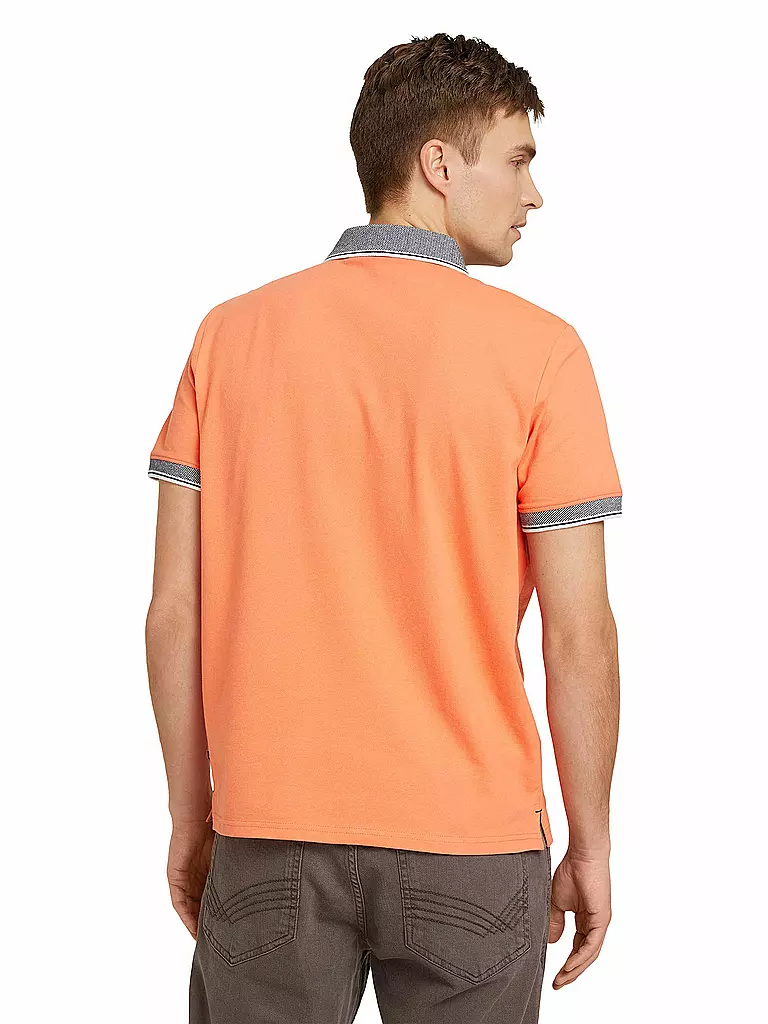 TOM TAILOR | Poloshirt Regular Fit | orange