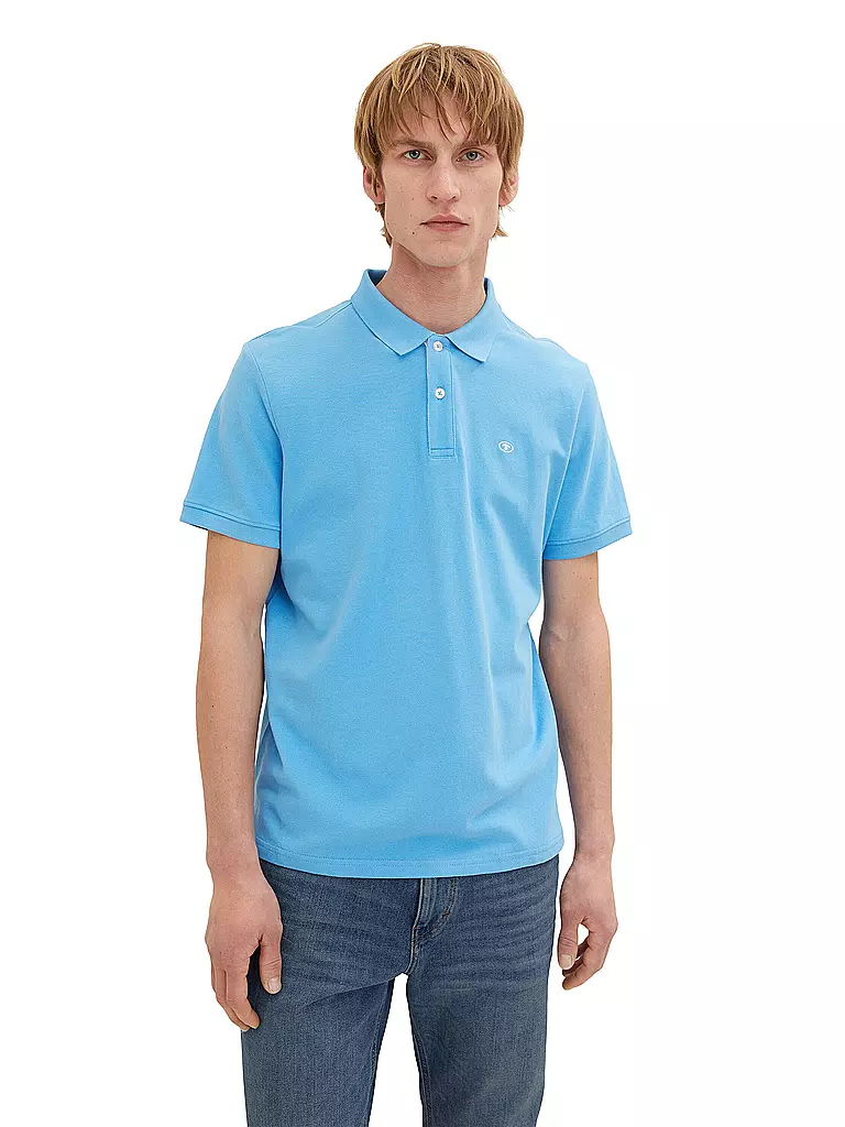 TOM TAILOR | Poloshirt Regular Fit | blau