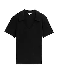 TOM TAILOR | Poloshirt | schwarz