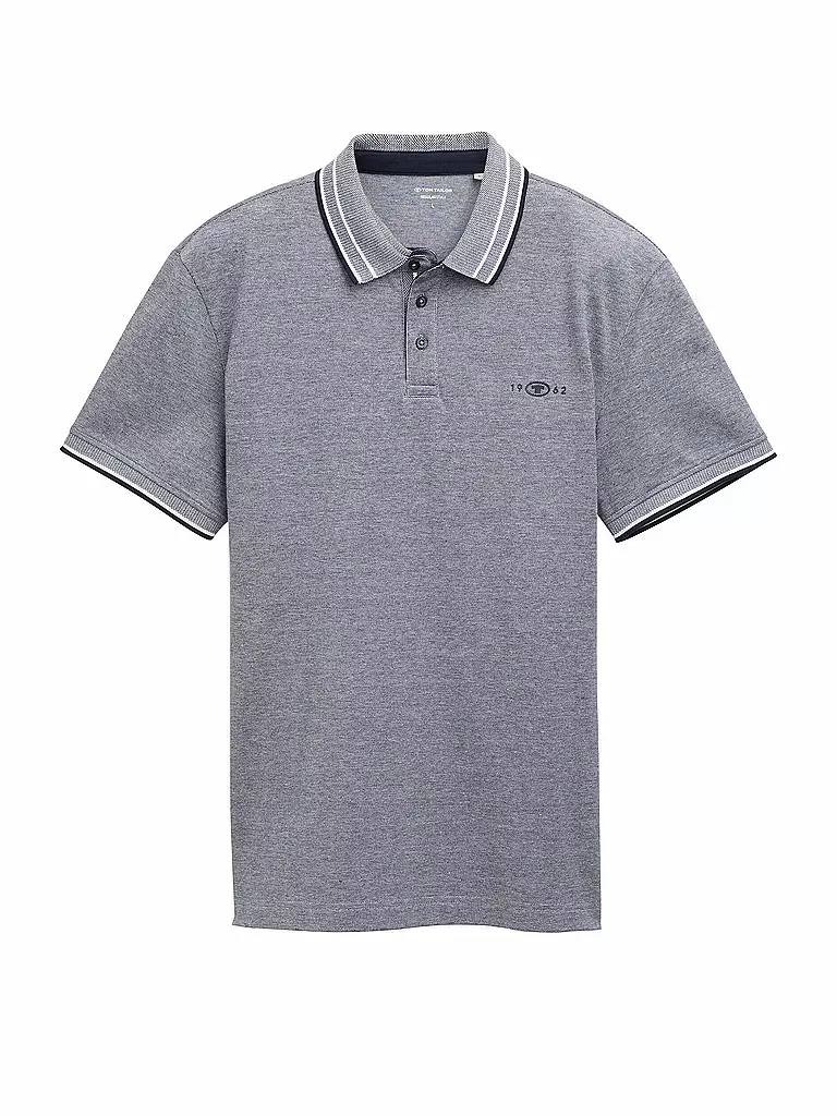 TOM TAILOR | Poloshirt | grau