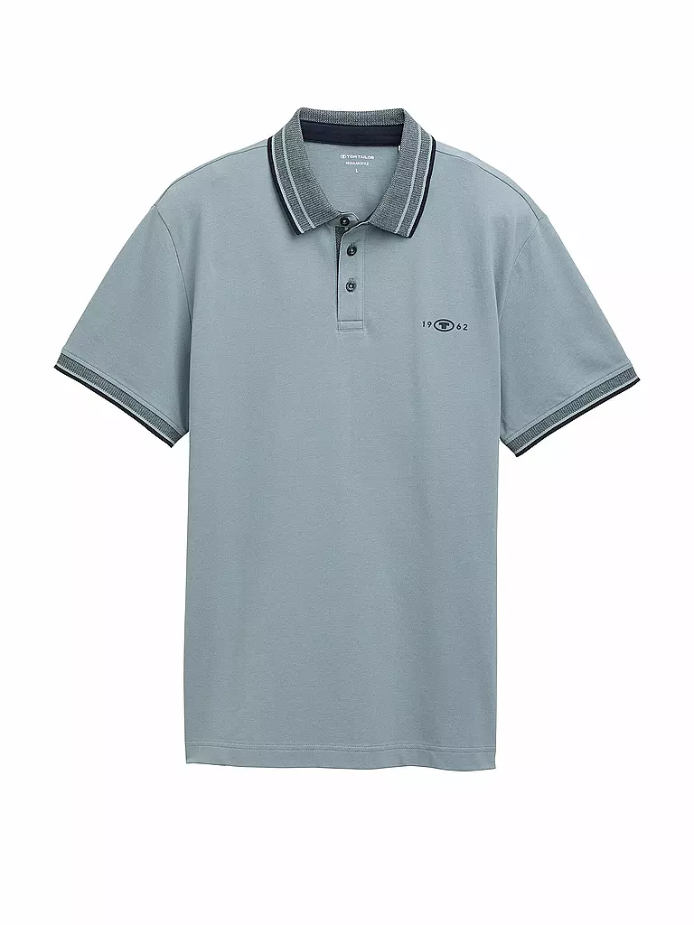 TOM TAILOR | Poloshirt | hellgrau
