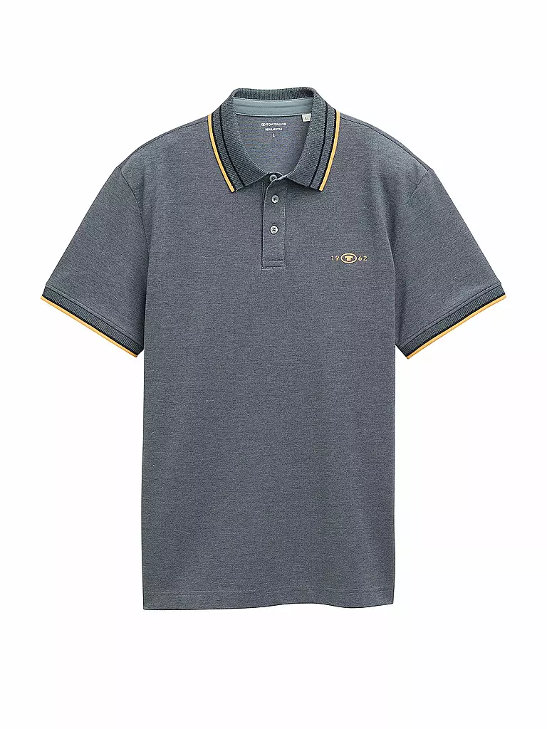 TOM TAILOR | Poloshirt | grau