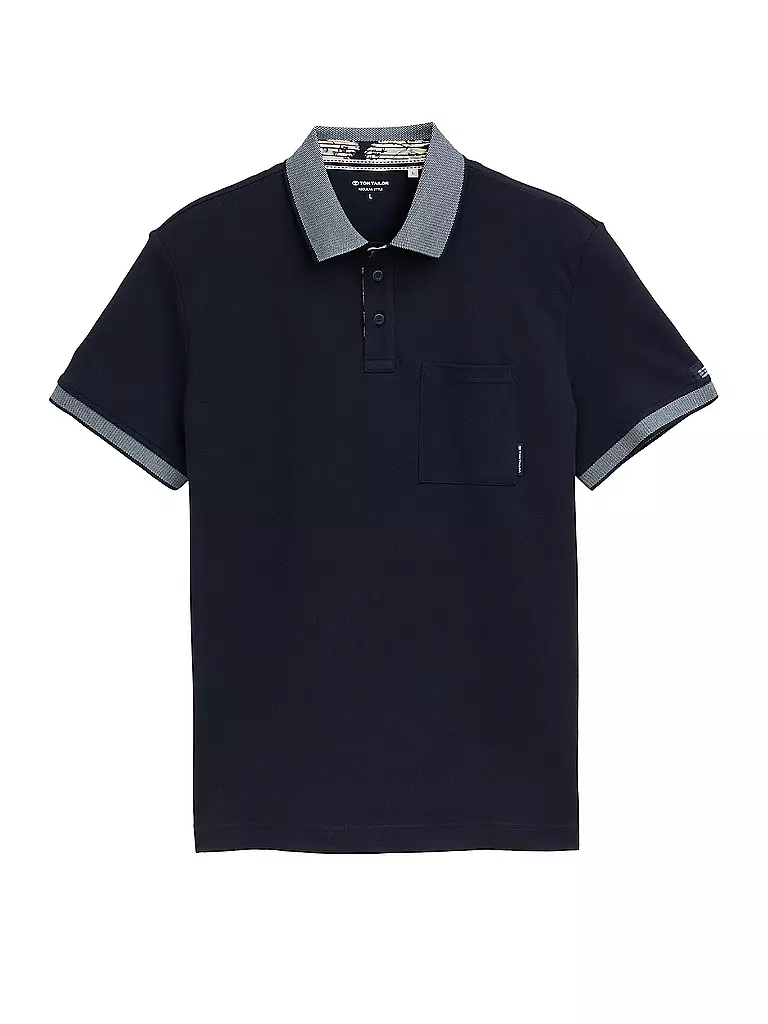 TOM TAILOR | Poloshirt | blau
