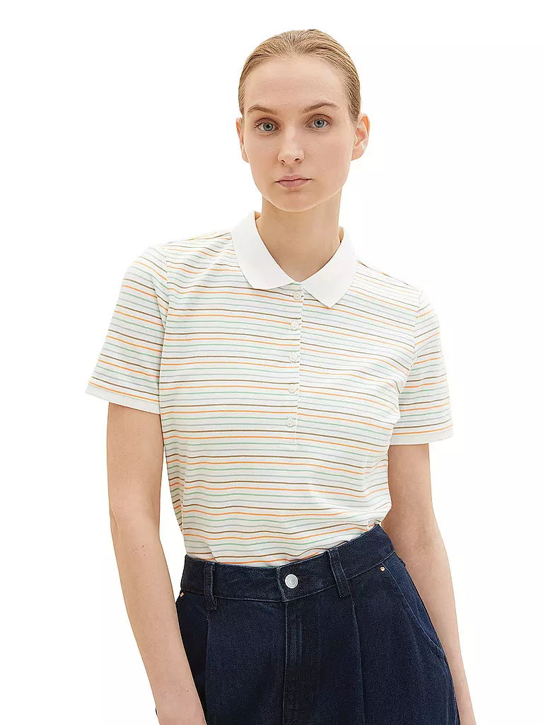TOM TAILOR | Poloshirt | orange