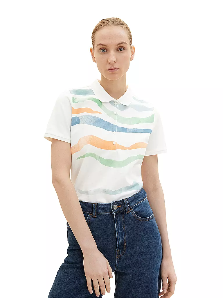 TOM TAILOR | Poloshirt | weiss