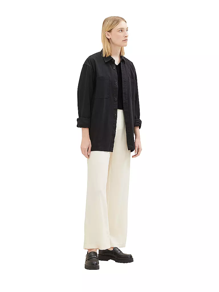 TOM TAILOR | Poloshirt | schwarz