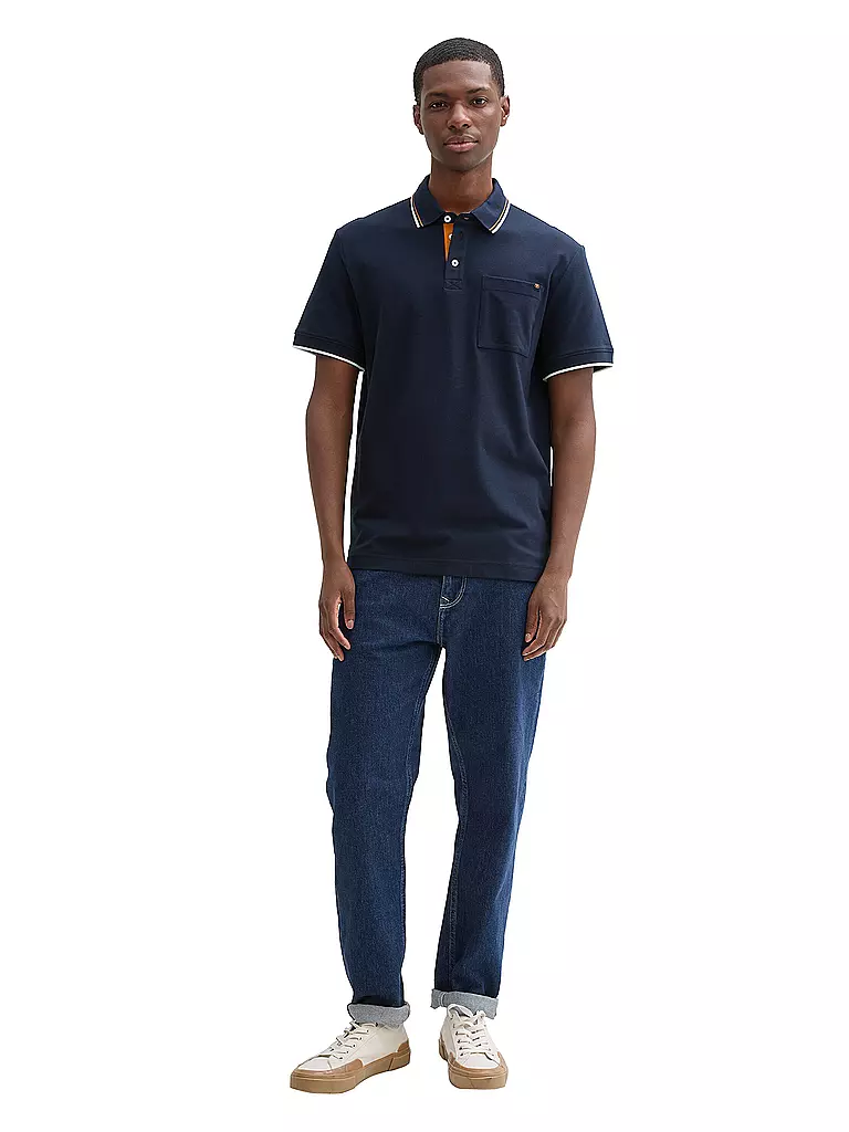 TOM TAILOR | Poloshirt | blau