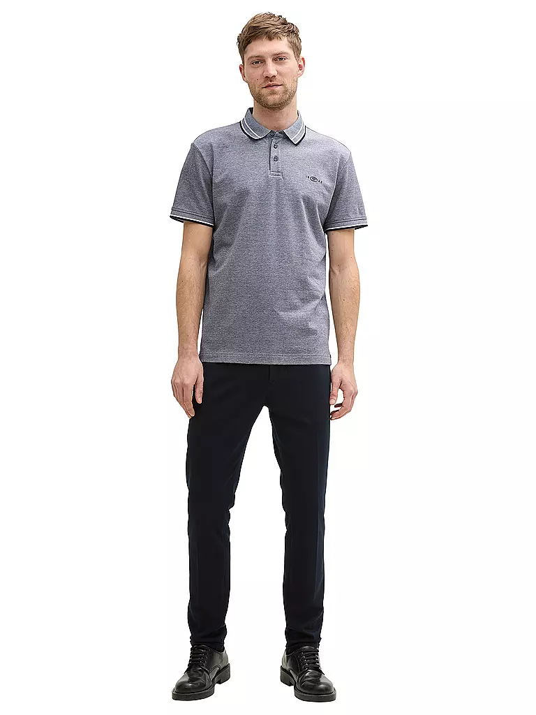 TOM TAILOR | Poloshirt | grau