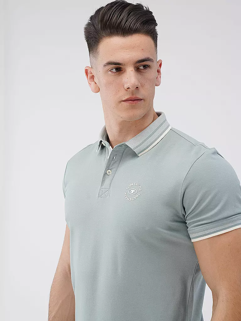 TOM TAILOR | Poloshirt | hellblau