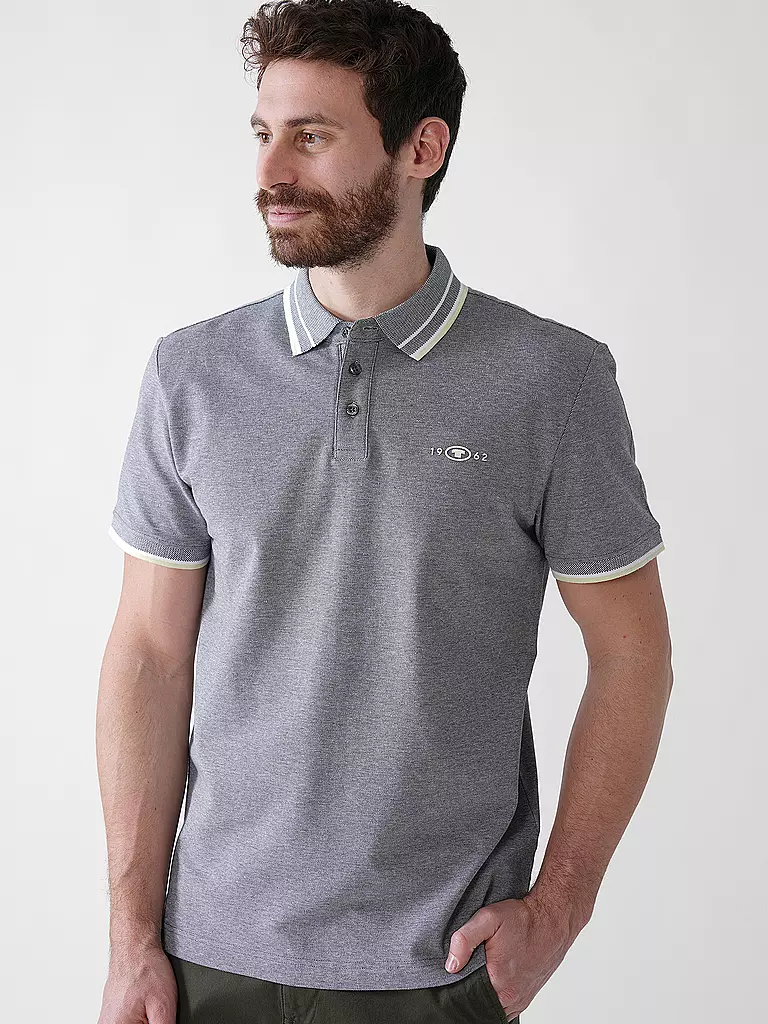 TOM TAILOR | Poloshirt | hellgrau
