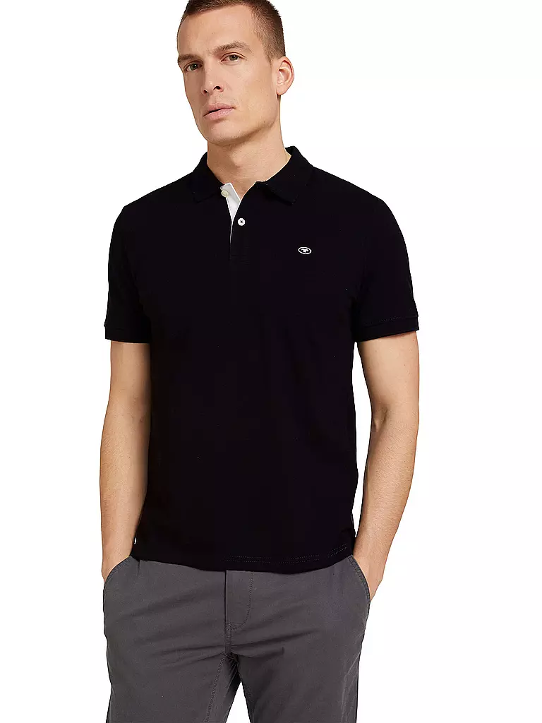 TOM TAILOR | Poloshirt | grau