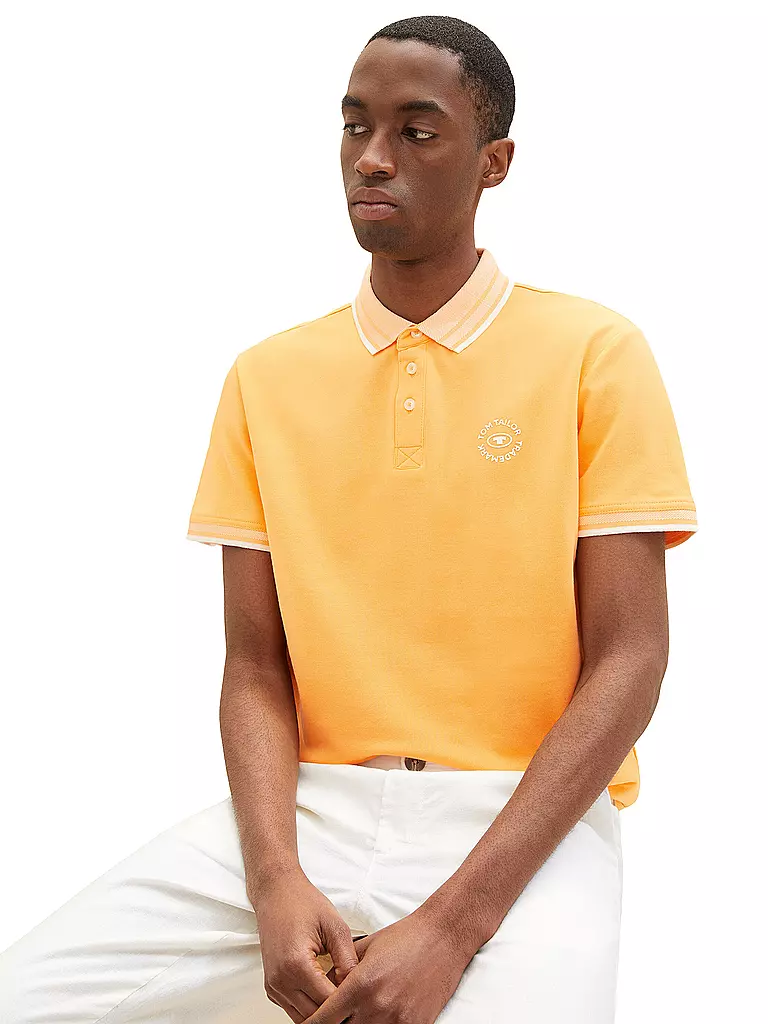 TOM TAILOR | Poloshirt | orange