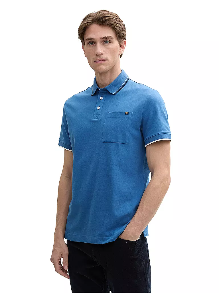 TOM TAILOR | Poloshirt | blau