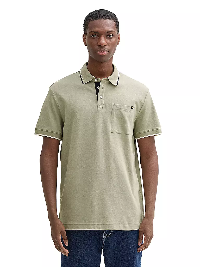 TOM TAILOR | Poloshirt | hellgrün