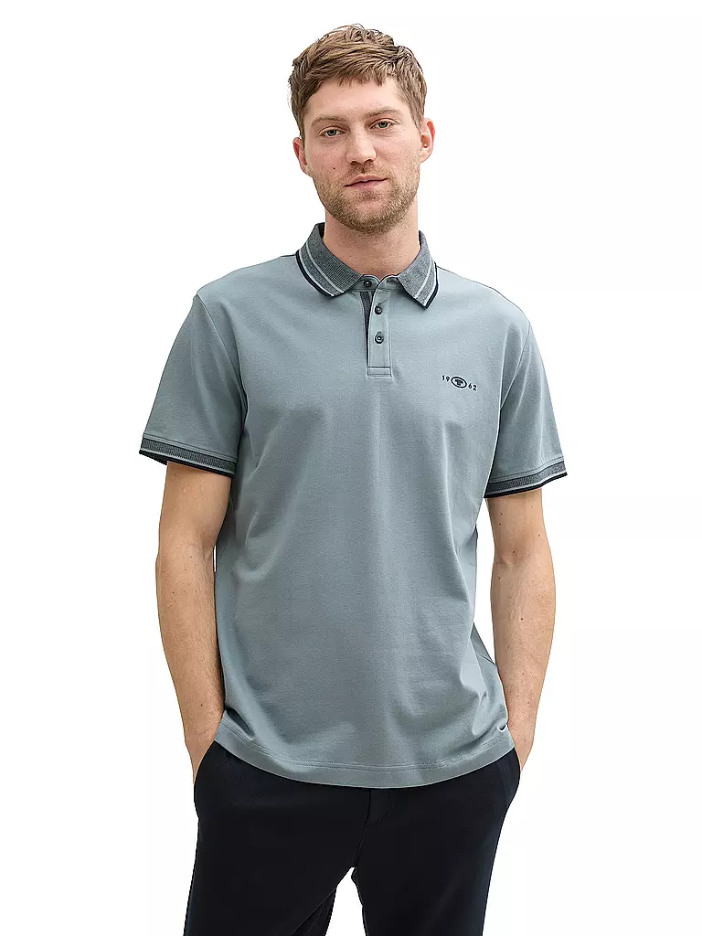 TOM TAILOR | Poloshirt | hellgrau