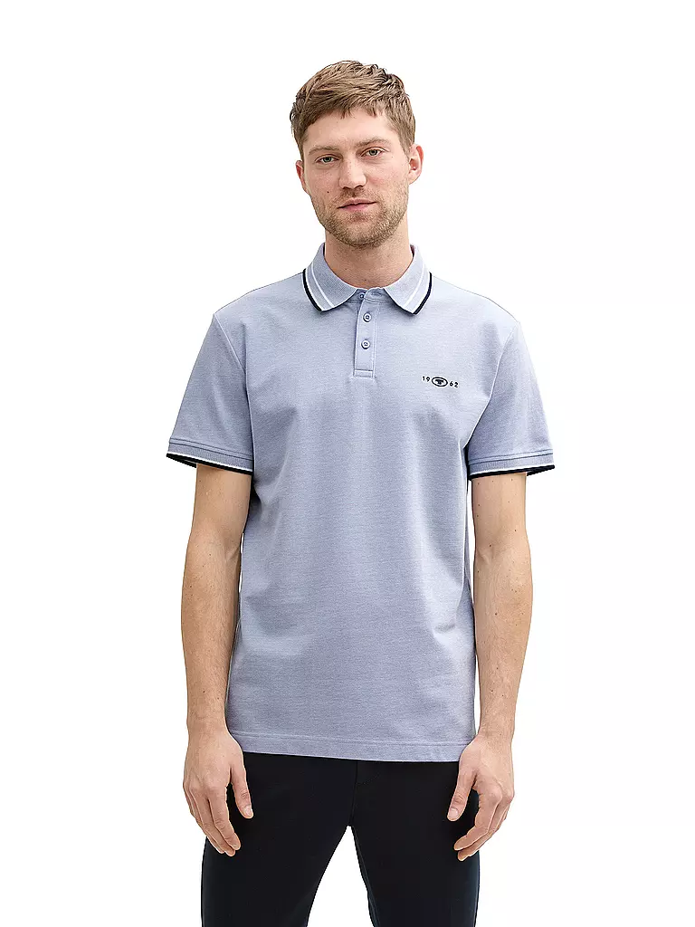 TOM TAILOR | Poloshirt | hellblau
