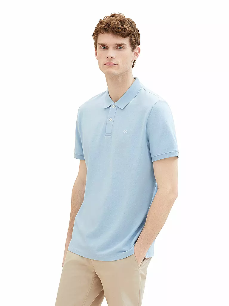 TOM TAILOR | Poloshirt | hellblau