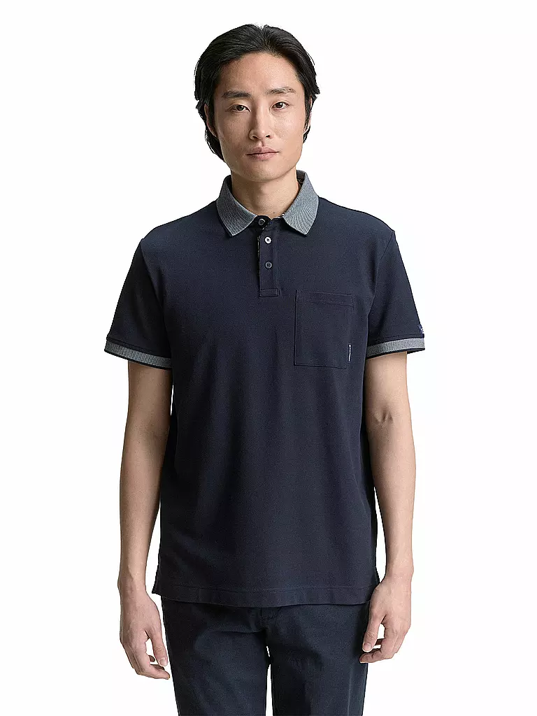TOM TAILOR | Poloshirt | blau