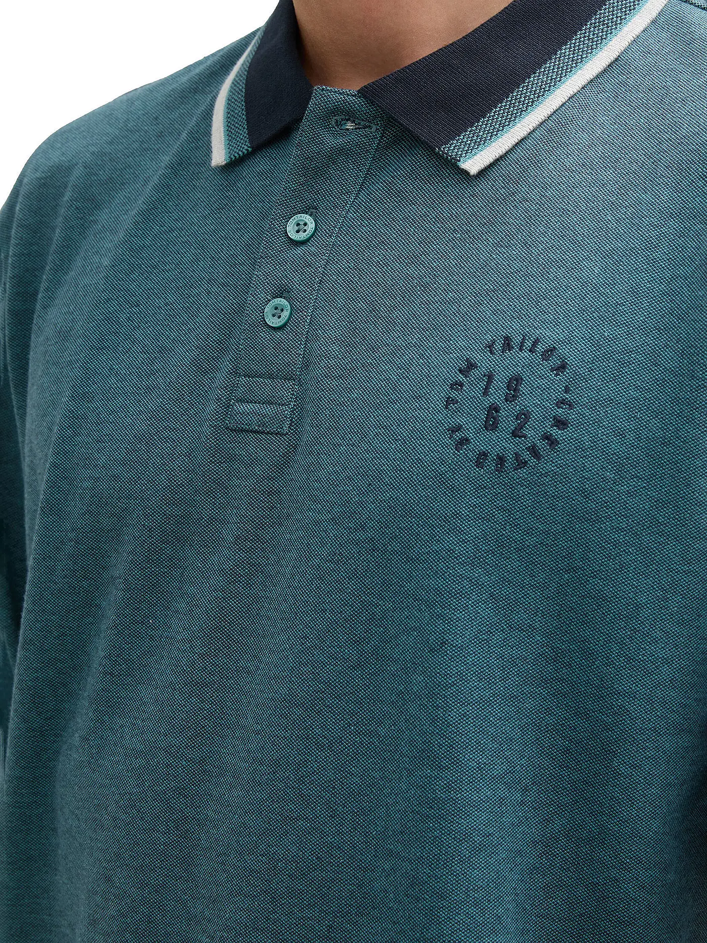 TOM TAILOR | Poloshirt | petrol