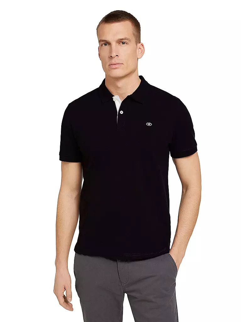 TOM TAILOR | Poloshirt | grau