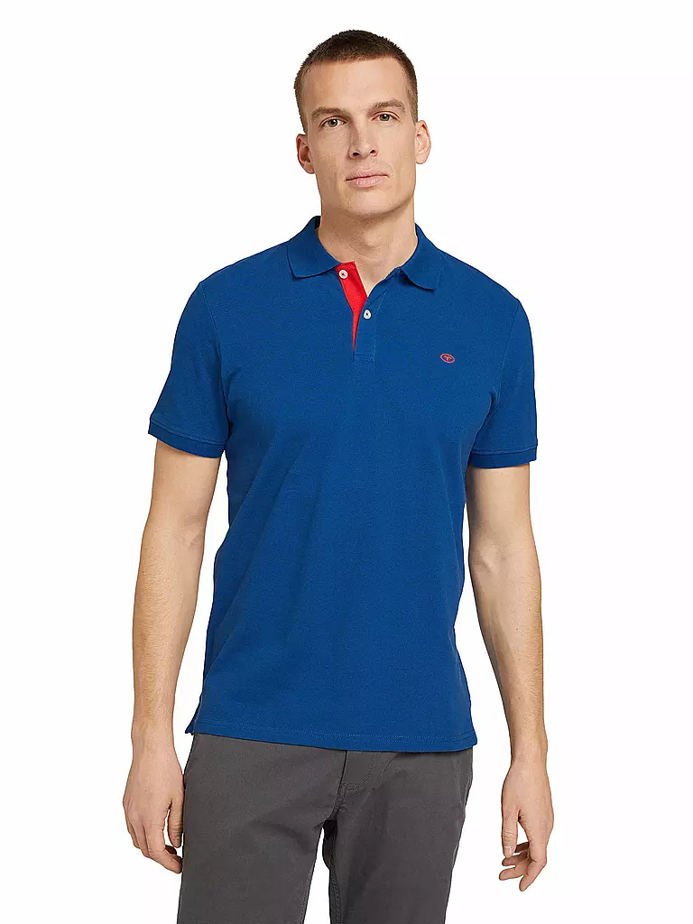 TOM TAILOR | Poloshirt | blau