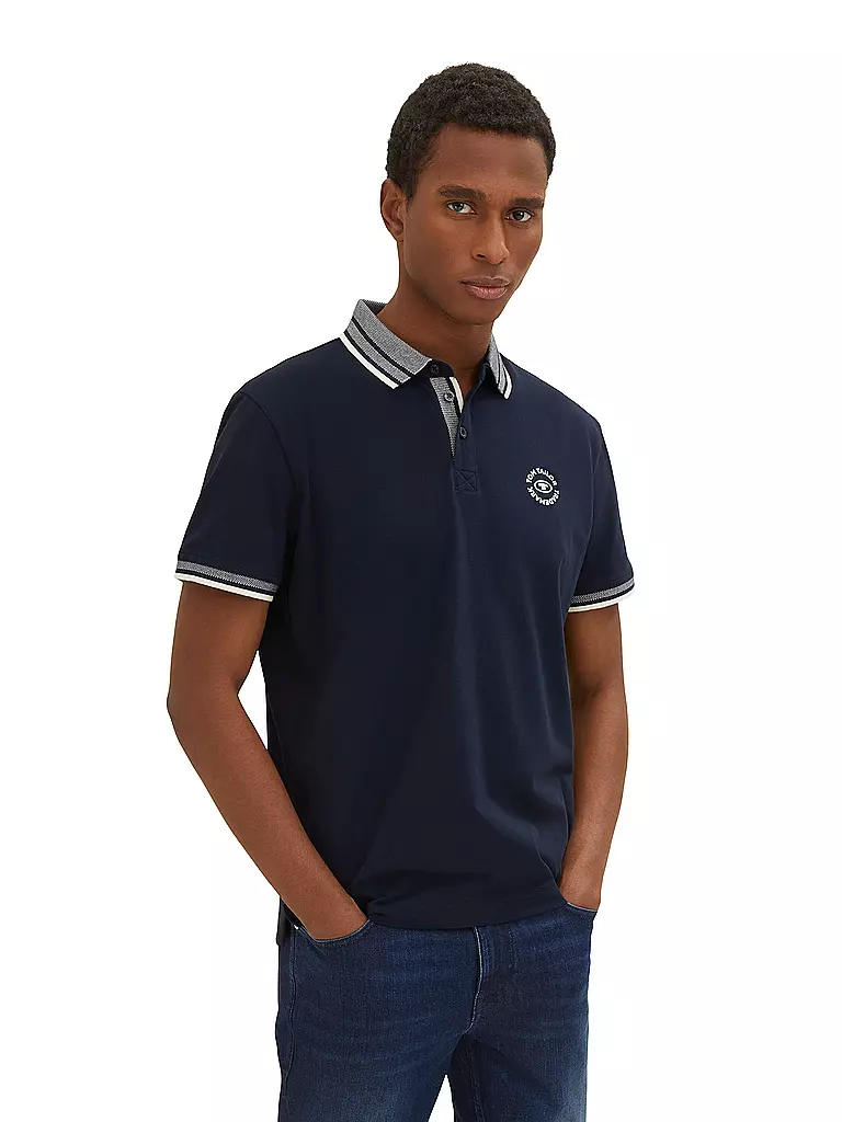 TOM TAILOR | Poloshirt | blau