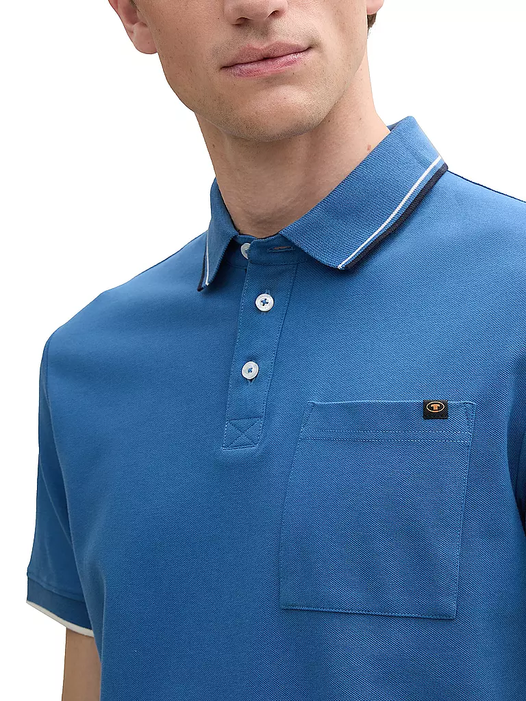 TOM TAILOR | Poloshirt | blau