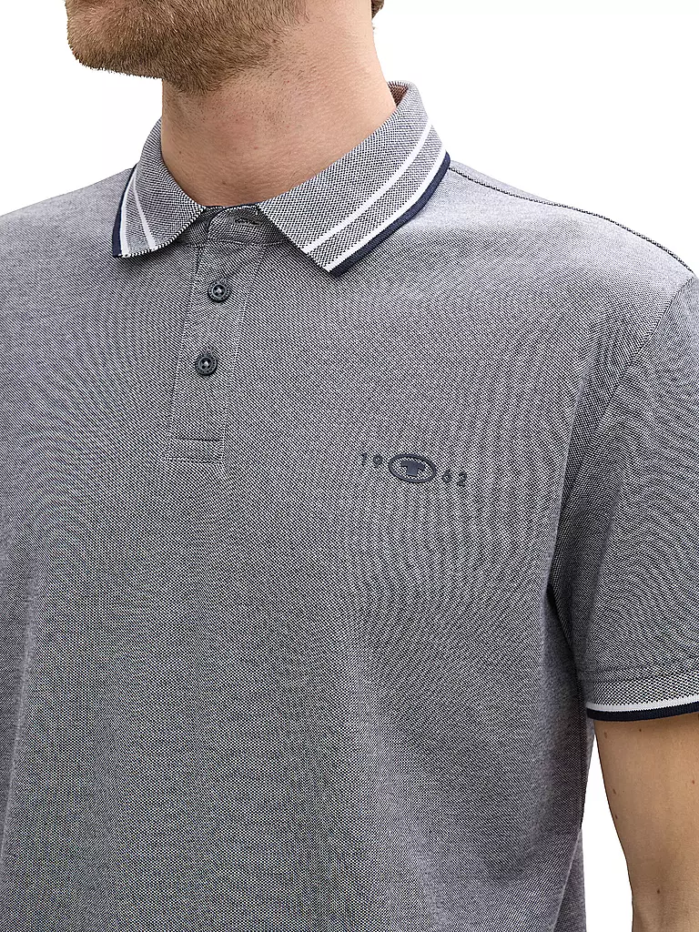 TOM TAILOR | Poloshirt | grau