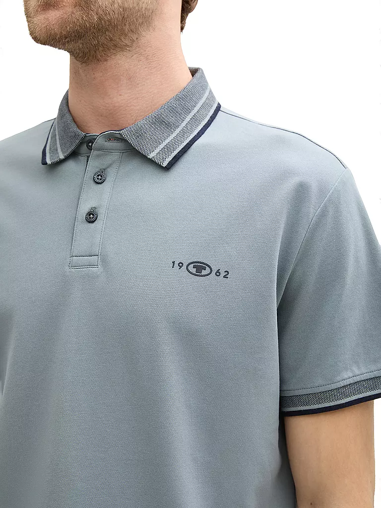 TOM TAILOR | Poloshirt | hellgrau