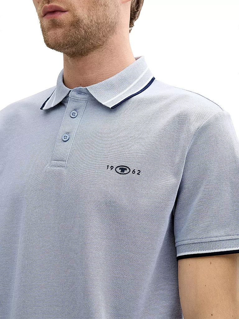 TOM TAILOR | Poloshirt | hellblau