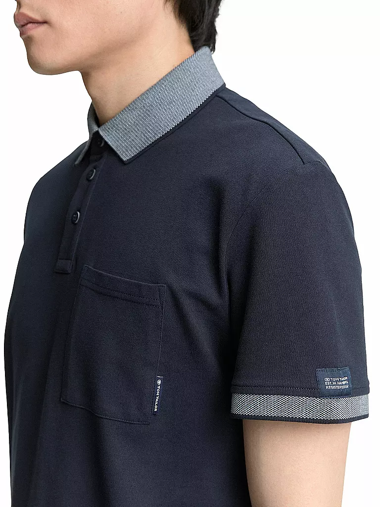 TOM TAILOR | Poloshirt | blau
