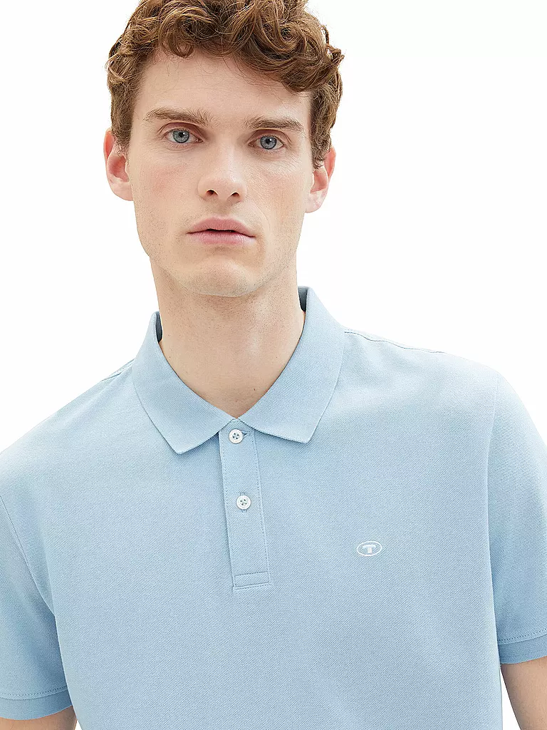 TOM TAILOR | Poloshirt | hellblau