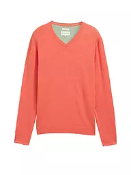 TOM TAILOR | Pullover  | rot