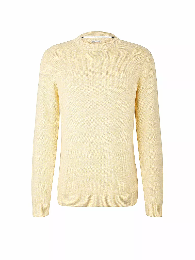 TOM TAILOR | Pullover  | gelb