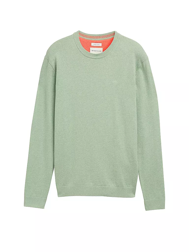 TOM TAILOR | Pullover  | hellgrün
