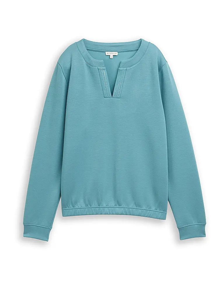 TOM TAILOR | Pullover  | Petrol