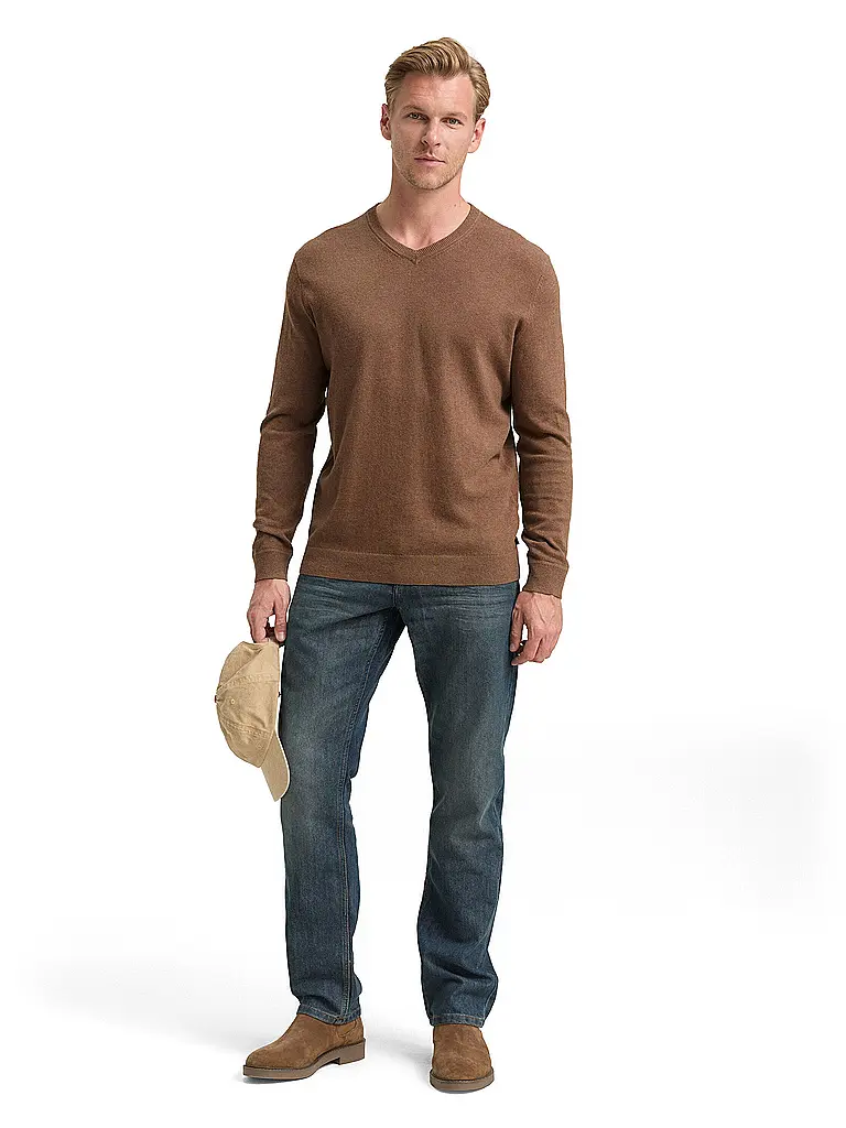 TOM TAILOR | Pullover  | braun
