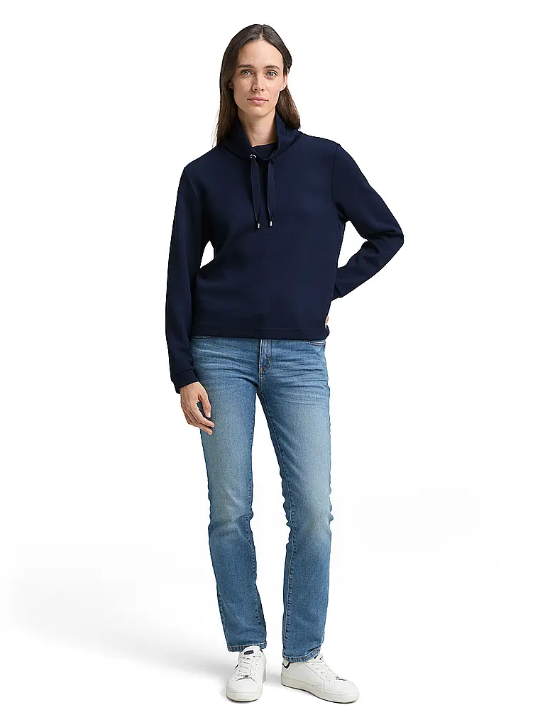 TOM TAILOR | Pullover  | dunkelblau