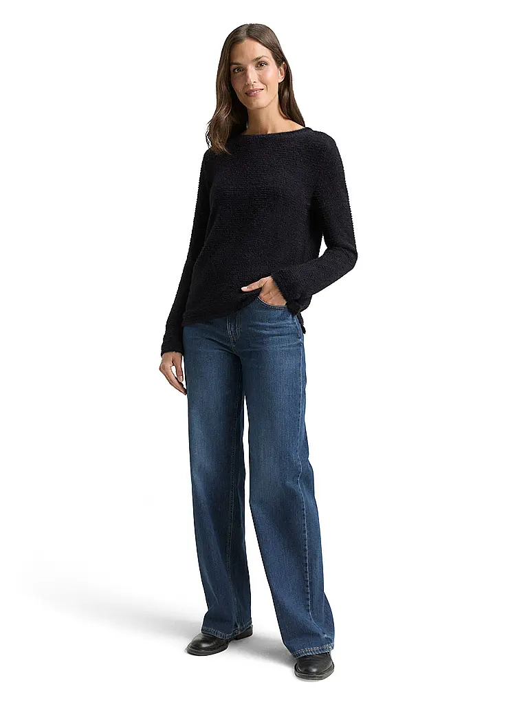 TOM TAILOR | Pullover  | Schwarz