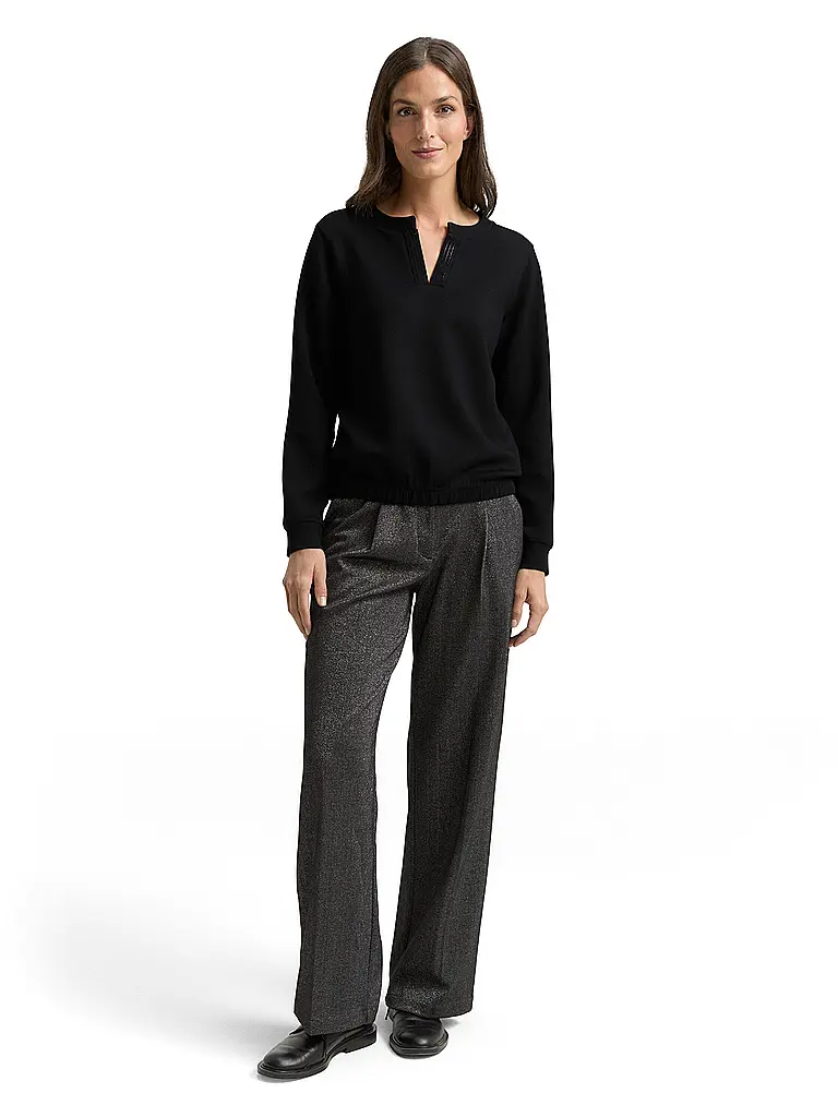 TOM TAILOR | Pullover  | Schwarz