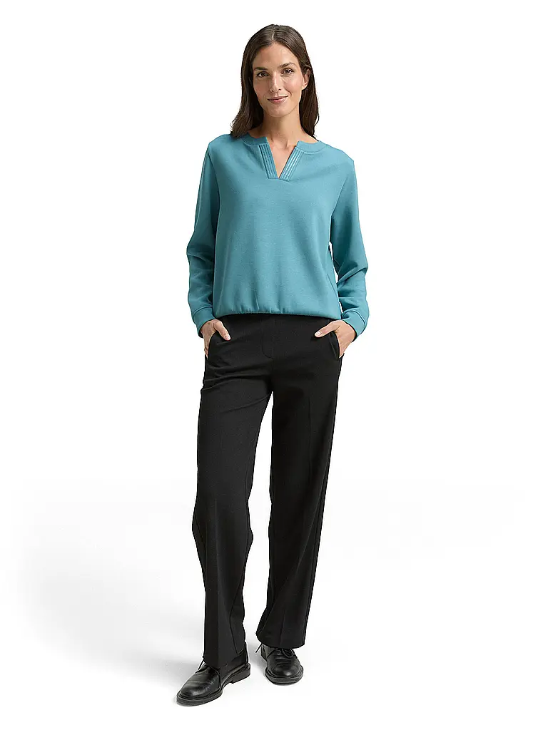 TOM TAILOR | Pullover  | Petrol