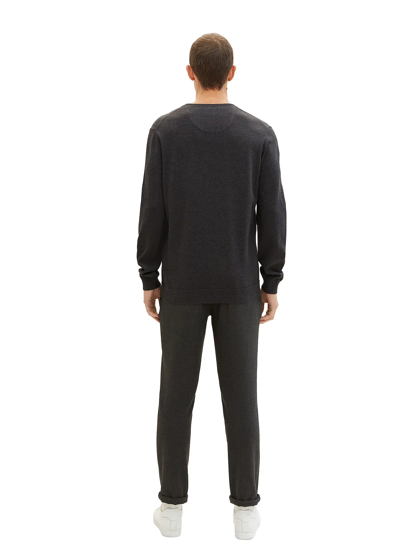 TOM TAILOR | Pullover  | grau