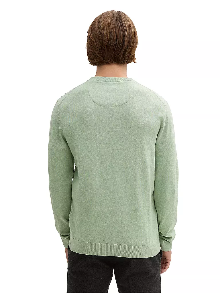 TOM TAILOR | Pullover  | hellgrün
