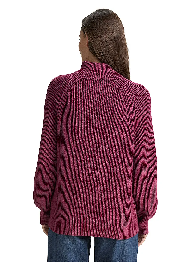 TOM TAILOR | Pullover  | rot