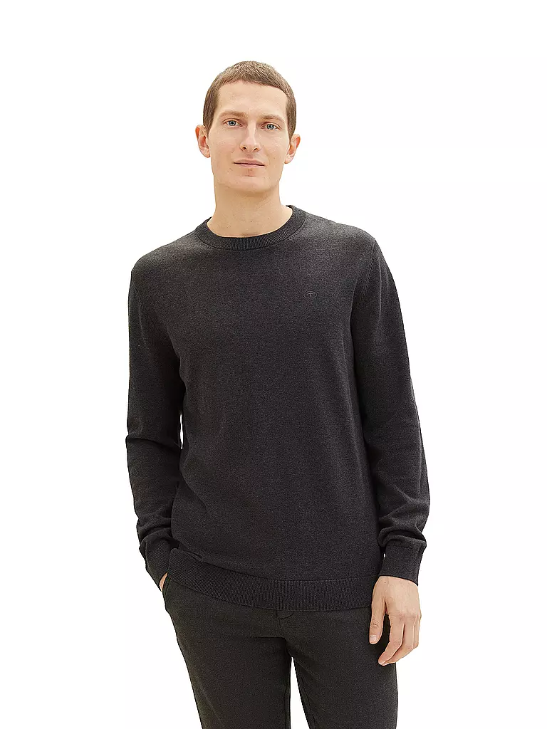 TOM TAILOR | Pullover  | grau