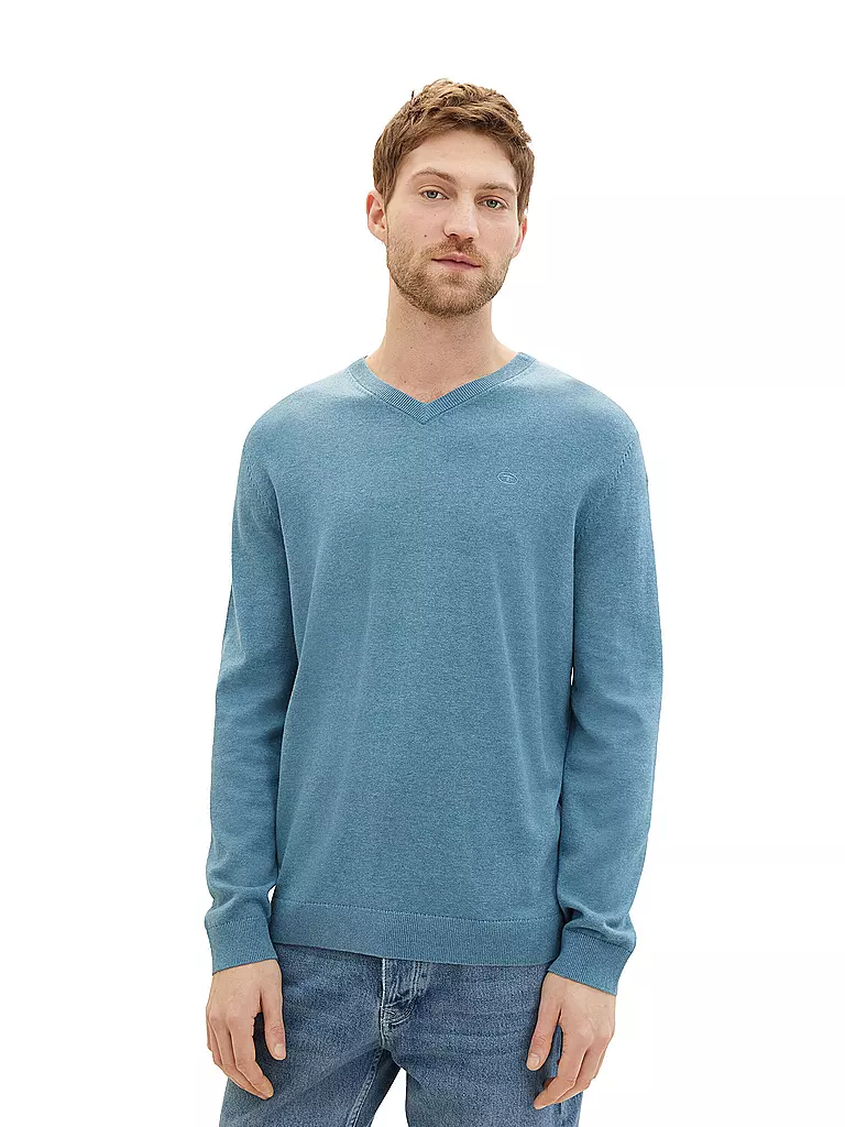 TOM TAILOR | Pullover  | hellblau