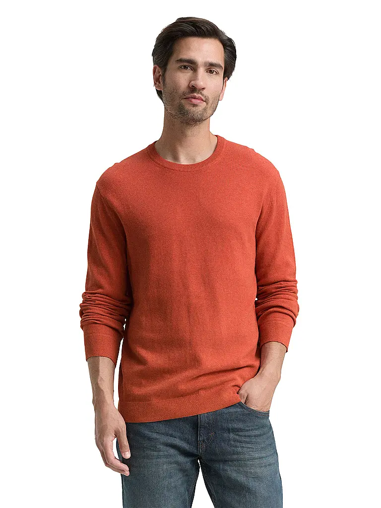 TOM TAILOR | Pullover  | orange