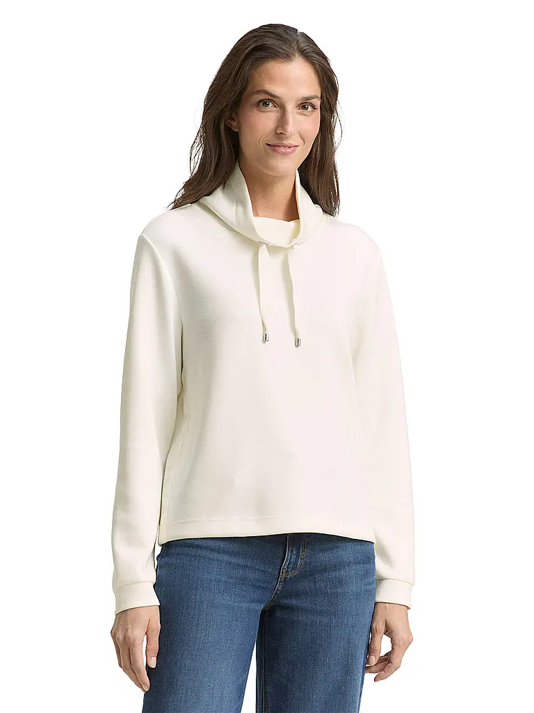 TOM TAILOR | Pullover  | weiss