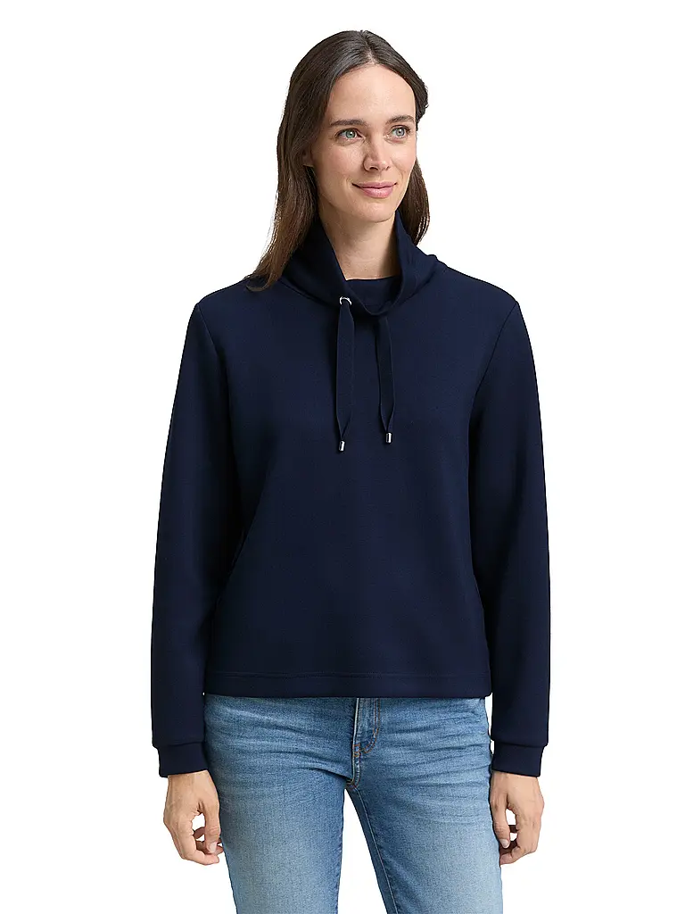 TOM TAILOR | Pullover  | dunkelblau